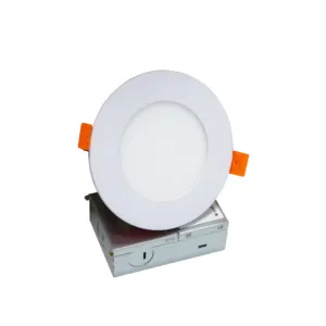 Hot Sell New Products 12W 5CCT Ultra Slim No Flicker Anti-Glare Round ETL Fireproof Led Dimmable Recessed Down Light