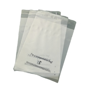 Bio Bag Custom Compostable Biodegradable Cornstarch Usable t Shirt Grocery Shopping Plastic Bags with logo