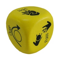 Lot de cubes de mousse PU en forme de Cube, dés d'exercice et d'exercice pour le Yoga, personnalisable, avec LOGO personnalisable, cadeau idéal