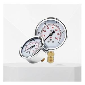 Manómetro Hidráulico de Conexión Inferior Y-60 de Alta Calidad, Dispositivo de Llenado de Glicerina a Precio Económico - Product Image 2