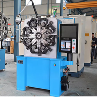 Máquina Multifuncional CNC XD para Fabricación de Resortes de Torsión, Componentes Principales PLC para Rodamientos de Motor, Rango de Alambre 0.2-2.5MM, 380V 10KW
