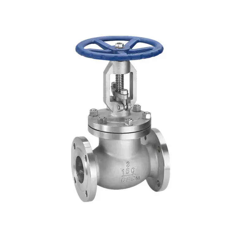 316L acier inoxydable bride globe valve J41W-150LB valve 300LB DN25 40 50