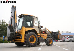 Laituo CE LT 3CX Hochwertiger Chinesischer <span class=keywords><strong>Mini</strong></span>-Frontlader-Baggerlader mit 4x4-Antrieb, Yuchai-Motor, 8500kg, Neue Marke im Angebot - Product Image 3