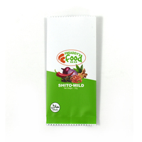 Sachets personnalisés imprimés de qualité alimentaire pour barres de collation, sacs scellés au dos avec fermeture en zigzag pour emballage de barres énergétiques, protéinées et de noix
