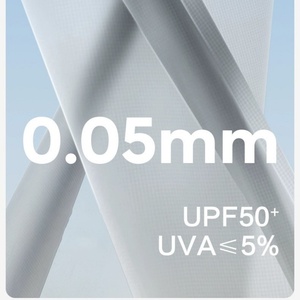 UPF50+ ป้องกันรังสียูวี ป้องกันแสงแดด แห้งเร็วสำหรับผู้หญิง เสื้อแจ็คเก็ตป้องกันแสงแดด เสื้อแจ็คเก็ตป้องกันรังสียูวี Pang-Babae Na Magaan - Product Image 3