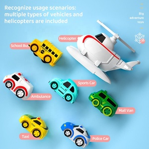 LEZA BABY Jeu éducatif pour enfants City Adventure Parking Car <span class=keywords><strong>Rescue</strong></span> Adventure Kids Intellectual Track Educational Toy Car - Product Image 5
