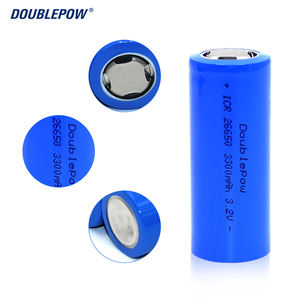 3,2 v lifepo4 ifr 26650 de litio de 3300mah batería secundaria con superficie plana - Product Image 5