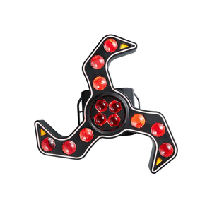 Nhỏ Cyclone RGB LED di chuyển đầu <span class=keywords><strong>laser</strong></span> Đèn sân khấu UV phát ra với DMX512 điều khiển Nhôm Cơ thể đèn - Product Image 3