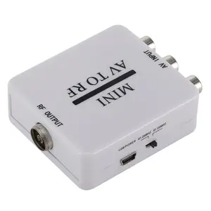 AV-Eingang HF-Ausgang Rca Cvsb Av zu Rf Adapter Video Audio-TV-Signal wandler