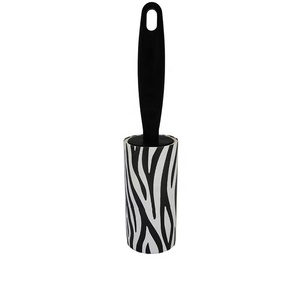 Kit réutilisable de nettoyage de voyage rose mignon facile à déchirer papier silicone adhésif épilateur pour animaux de compagnie recharges de rouleaux à charpie - Product Image 5