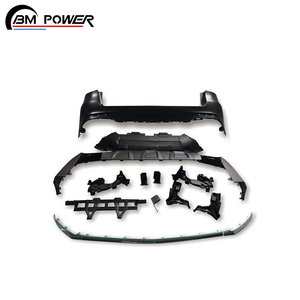 Kit carrozzeria stile <span class=keywords><strong>GLC</strong></span> <span class=keywords><strong>classe</strong></span> X253 GLC43 di alta qualità con paraurti anteriore auto diffusore posteriore punte di scarico Kit auto - Product Image 5