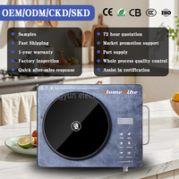 Cuisinière à rayonnement électrique à brûleur unique Plaque de cuisson infrarouge multifonctionnelle durable Garantie de 1 an pour une utilisation dans la cuisine à domicile