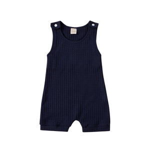 Combinaison sans manches pour bébé fille, sélection multicolore, style gaufré - Product Image 1