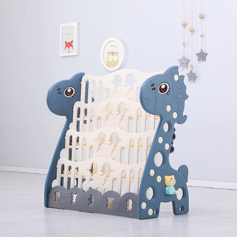 Étagère bleue de dragon de Quatre-couche