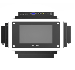 Lilliput 7 Inch Độ Sáng Cao Rack Mở Khung Công Nghiệp 4-Wire Cảm Ứng Điện Trở Màn Hình Màn Hình Với HDMI VGA AV Đầu Vào - Product Image 2