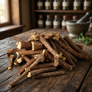 Raíz de Glicirrizina glabra Seca, Materia Prima Herbal, Raíz de Regaliz Natural en Trozos para Aplicaciones Herbales - Product Image 2