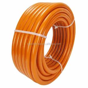 High Pressure 3/8 20 30 40 Bar 600 Psi PVC Mixed Rubber Air Pump Hose For Medium Duty Air Compressor Retractable Water Fuel Oil