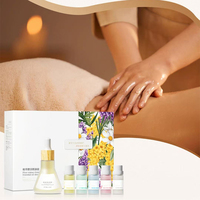 Kit d'aromathérapie relaxant aux extraits botaniques naturels, huiles essentielles pour soulager le stress, huile de massage pour le corps pour hommes, spa