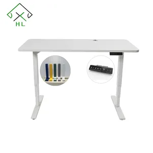 Support d'ordinateur motorisé réglable en hauteur, Table de travail électrique réglable à bas prix