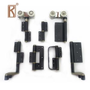 द्विफोल्ड दरवाजा हिंज पिवट एल्यूमीनियम हार्डवेयर मिश्र धातु खिड़की आधुनिक उच्च अंत नीचे रोलर स्थिति मलेरिया - Product Image 1