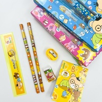 6-in-1 Schreibwarenset Grundschulkinder Lerngeschenkbox Kindergarten Geburtstagsgeschenk Preise Großhandel