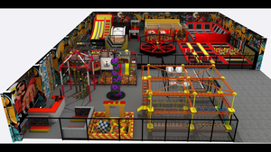 Trampoline de saut d'intérieur de fournisseur de la Chine pour des enfants et des adultes - Product Image 4