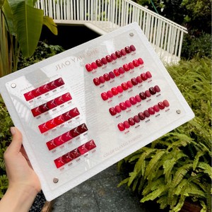 Nuevo Esmalte de Uñas <span class=keywords><strong>en</strong></span> Gel con Efecto Espejo Rosa Roja, Gel UV LED <span class=keywords><strong>Semipermanente</strong></span> con Brillo, Barniz Metálico para Uñas - Product Image 1