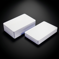 SSC Direct Factory Prijs Slimme Contactloze Proximity PVC Bedrijfskaarten Formaat CR80 TK4100 Chip Mini Tag Inkjet Printbaar Blanco