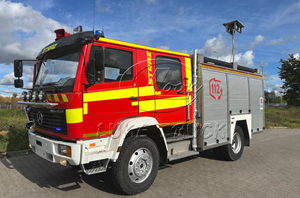 Camion de sauvetage incendie Mercedes 5M3 robuste et durable, véhicule de lutte contre l'incendie standard pour l'exportation - Product Image 4