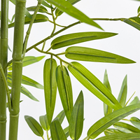 Vente en gros d'arbres en bambou artificiel en plastique de 150 cm - Design moderne, décoration réaliste pour la maison et le bureau