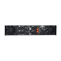 Amplificateur de puissance professionnel en rack 2U 2 canaux 2x400W classe D pour système de sonorisation de scène, DJ, KTV, PA