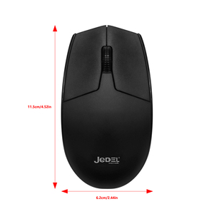 Jedel W924 3D 2,4 GHz ratón inalámbrico con receptor USB 1000DPI ratón ligero para ordenador PC portátil ratones portátiles - Product Image 3