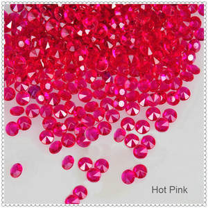 ลูกปัดอะคริลิคประกายเพชรสีกาแฟสีน้ำตาลประกายสำหรับตกแต่งโต๊ะงานแต่งงาน - Product Image 3