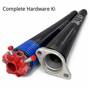 Muelles de torsión para puertas de garaje, conos ajustables, muelles duraderos para puertas de garaje residenciales, kit de herrajes de alto ciclo. - Product Image 1