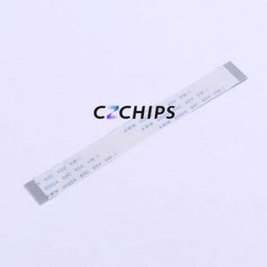 JS05A-22P-100-4-8 FFC Cable (Flexible Flat Cable) P=0.5mm Connector 22P 0.5mm 0.3mm Non-Inverting - Product Image 1