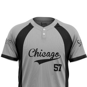 Jerseys de béisbol sublimación personalizados, entrega rápida, uniformes de malla, Impresión de diseño personalizado, ropa de equipo, alta calidad - Product Image 2