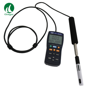 TES-1341 風速計 ホットワイヤ風速計 USB ソフトウェア付き 流量テスター 0.1 ～ 30.0 m/s - Product Image 3