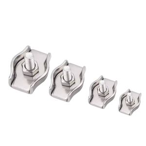 Cuerda de alambre de acero inoxidable de alta calidad Abrazadera doble Simplex Abrazadera de cuerda de alambre dúplex Abrazadera cruzada - Product Image 6