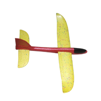 Circfoam 48cm Grand Avion à Roulettes en Mousse pour l'Extérieur, Jeu de Sport Volant pour Enfants de 2 à 14 Ans, Unisexe