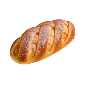Coussin en mousse PU en forme de pain aux grandes paillettes de noix de coco, à remontée lente, jouet souple réaliste anti-stress pour enfants, cadeau - Product Image 3