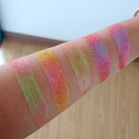 Poudre de pigment chromé caméléon de brillant à lèvres liquide mat colorshifting la plus vendue