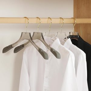Wholesale <b>Hanger</b> Customized LOGO Suit Coat <b>Hanger</b> Plastic <b>Hangers</b> for Clothing Store - Product Image 3