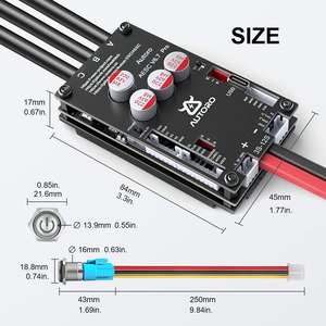ออโตโร่ V6.7 โปร เบนจามิน ESC VESC6 โปร,ตัวควบคุมความเร็วมอเตอร์อีสเก็ตบอร์ด K69 - Product Image 3