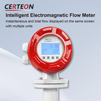 Medidor de Caudal Electromagnetico Industrial DN10-DN50 Diseno en Linea Inteligente 4-20mA RS485 Alta Precision Medidor de Cauda