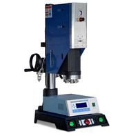 Machine de soudage par ultrasons pour cartes de classement en acrylique manuelle PSA 2600w, machine de soudage par ultrasons pour plastique
