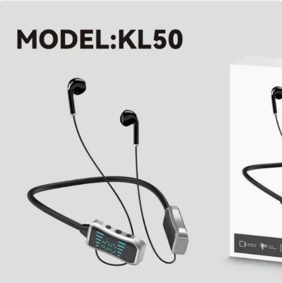 TWS Wireless Earphones, Magnetic Neckband, Sport Waterproof Headset with Mic, Noise Cancelling