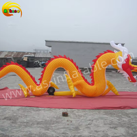 Dragons gonflables géants, dragons chinois gonflables pour le divertissement lors d'événements