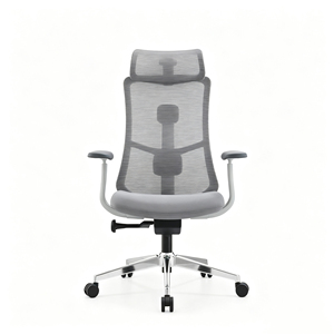<span class=keywords><strong>La</strong></span> Poltrona Ergonomica con Braccioli 3D è una Moderna Sedia da Ufficio Regolabile in Altezza con Funzioni di Rotazione e Schienale in Rete - Product Image 1