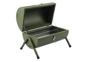 Smokeless Easily Assembled Tower Vertical <strong>Barrel</strong> Outdoor Smokers <strong>BBQ</strong> Round Portable Charcoal Kettle Barbecue Grill - Product Image 2