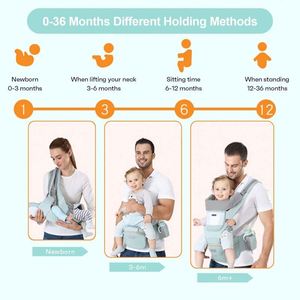 Muestra gratuita de portabebés informal para recién nacidos y niños pequeños, portabebés tipo canguro para bebés y niños pequeños - Product Image 4
